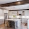 Ekena Millwork 2-Sided (L-beam) Riverwood Endurathane Faux Wood Ceiling Beam, Premium Aged, 4"W x 8"H  x 20'L BMRW2C0040X080X240ZD - alternate 7